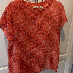 Covington blouse with camisole. Size 18.